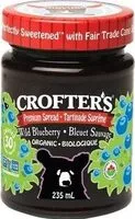 İçindeki şeker miktarı Organic Wild Blueberry Premium Fruit