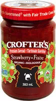 İçindeki şeker miktarı Organic Strawberry Jam