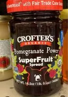 İçindeki şeker miktarı Pomegranate Power super fruit spread
