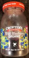 İçindeki şeker miktarı Wild blueberry organic jam