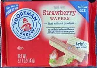 Jumlah gula yang masuk Voortman Bakery Stawberry Wafers