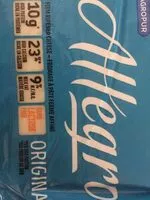 Amount of sugar in Fromage allegro