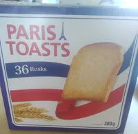 Amount of sugar in Paris Toasts