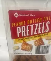 Cantidad de azúcar en Peanut butter filled pretzels