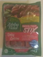 चीनी की मात्रा Spicy Chicken Stix
