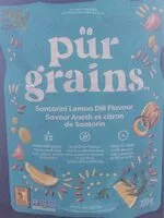 Sugar and nutrients in Pur grains