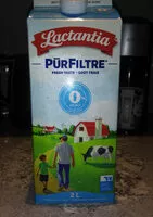 入っている砂糖の量 Lait Purfiltre (écrémé)