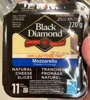 Quantité de sucre dans Mozarella sans lactose