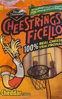 Quantité de sucre dans Cheddar Cheese Strings