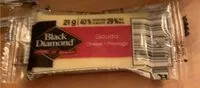 Quantité de sucre dans Gouda fromage