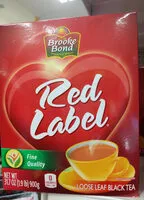 Sugar and nutrients in Brooke bond