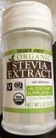 Zuckermenge drin Organic Stevia Extract
