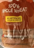 Suhkru kogus sees 100% Whole Wheat Bread