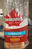 Suhkru kogus sees Sandwich 100% whole wheat