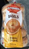 Suhkru kogus sees Dempster's Original Bagels