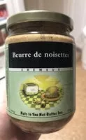 Sucre et nutriments contenus dans Nuts to you but butter inc