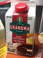 中的糖分和营养成分 Grandma