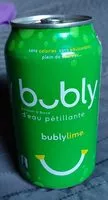 糖質や栄養素が Bubly