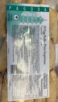 Quantité de sucre dans Egg Rolls / pâtés impériaux