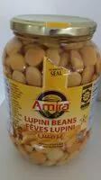 चीनी की मात्रा Fève lupini