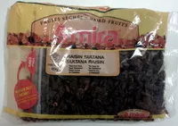 Quantité de sucre dans Raisin sultana