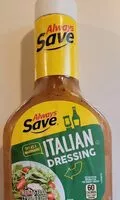 入っている砂糖の量 Italian dressing