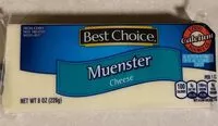 चीनी की मात्रा Muenster Cheese