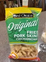 चीनी की मात्रा Fried pork skins