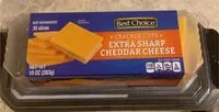 चीनी की मात्रा Extra sharp cheddar cheese
