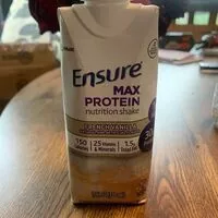 Quantité de sucre dans Ensure max protein nutrition shake French vanilla