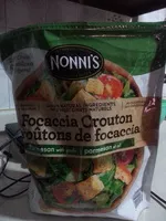 चीनी की मात्रा Croûtons de focaccia