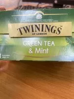 Quantité de sucre dans green tea & mint