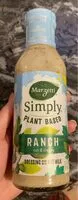 Amount of sugar in Simply plant based ranch