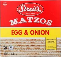 Zuckermenge drin Streits matzo egg onion pack