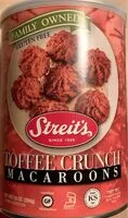 Zuckermenge drin Toffee Crunch Macaroons