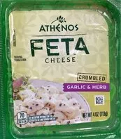 चीनी की मात्रा Crumbled Feta Cheese, Garlic & Herb