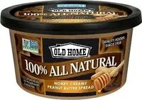 Suhkru kogus sees Honey Creamy Peanut Butter Spread