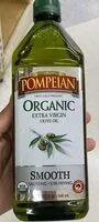 入っている砂糖の量 Organic smooth extra virgin olive oil