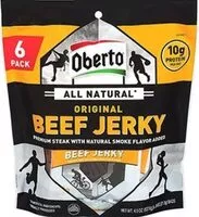 Quantité de sucre dans original beef jerky