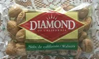 Sucre et nutriments contenus dans Diamond de california