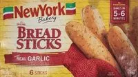 चीनी की मात्रा Bread sticks with real garlic