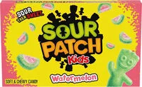 中的糖分和营养成分 Sourpatch