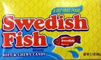 糖質や栄養素が Swedish fish