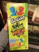 Suhkur ja toitained sees Gogurt