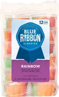Jumlah gula yang masuk Rainbow Fat Free Sherbet Cups