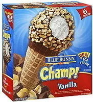 Jumlah gula yang masuk Big Cone Reduced Fat Ice Cream