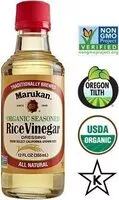 Sokerin määrä sisällä Rice Vinegar Dressing