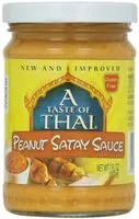 Jumlah gula yang masuk Peanut satay sauce