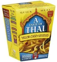 Jumlah gula yang masuk A taste of thai, quick meal yellow curry noodles