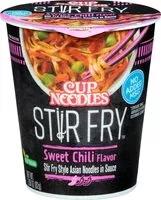 İçindeki şeker miktarı Cup noodles sweet chili flavor stir fry style